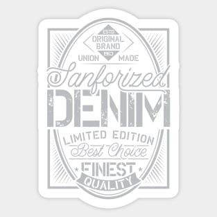 Denim Sticker